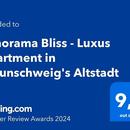 Panorama Bliss - Luxus Apartment In Braunschweig'S Altstadt Εξωτερικό φωτογραφία